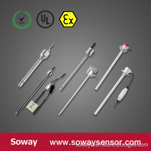 GPS Capacitance liquid level gauge with wires
